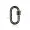14K Yellow Gold Plated Black Enamel Carabiner Lock Jewelry
