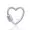 925 Silver Plain Heart Carabiner Lock Jewelry