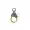 14k Yellow  Gold & Gray Plated  Diamond Lobster  Enhancer Lock jewelry