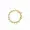 14K Yellow Gold Round Dotted Enhancer Lock Jewelry