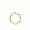14K Yellow Gold Plain Twisted Enhancer Lock Jewelry