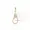 14K Yellow Gold Swivel Diamond Enhancer Lock Jewelry