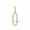 14K Yellow Gold  Diamond Turquoise Enhancer lock Jewelry