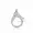 Silver Diamond Finding Fish Enhancer Lock Jewelry