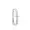 14K White Gold Engraving Enhancer Lock Jewelry