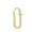 14K yellow Gold Plated New Plain Lock