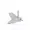 925 Silver Diamond Bird Charm Jewelry