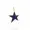 14K Yellow Gold Plated Enamel Star Charm Jewelry