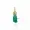 14K Yellow Gold Plated Green Onyx Figa Charm Jewelry