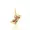 14K Yellow Gold Plated Enamel Sweet Toffie Candy Charm Jewelry