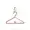 14K Rose Gold Diamond Hanger Charm Jewelry