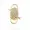 14K Yellow Gold Diamond Padlock Jewelry