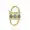 14K Yellow Gold Plated Three Stone Labradorite Padlock Jewelry