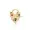 14K Yellow Gold Plated Key Enamel Padlock Jewelry