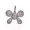 925 Silver Silver Diamond Butterfly Pendant Jewelry