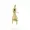 14K Yellow Gold Plated Diamond Figa Pendant Jewelry