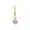 925 Silver Swivel Lock Topaz Pendant Jewelry