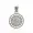 925 Silver Diamond Flower Pendant Jewelry