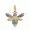 925 Silver Bee Diamond  Pendant Jewelry