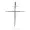 925 Silver Cross Diamond  Pendant Jewelry