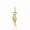 14K Yellow Gold Plated Penguin Man Pendant Gobbo Jewelry
