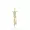 14K Yellow Gold Plated  Diamond BAD GIRL Letter Pendant Jewelry
