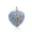 14k Rose Gold Plated Diamond Heart Enamel Heart Pendant Jewelry