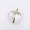 14K Yellow Gold Plated Crystal Heart pendant Jewelry