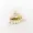 14k Yellow Gold Plated Cubic Zirconia Evil Eye Pendant Jewelry