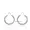 925 Silver Diamond Hoop Earring Jewelry