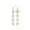 14K Yellow Gold Plated Heart Hoop Earring Jewelry