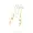 14K Yellow Gold Large Dangle Earring Jewelry