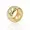 14K Yellow Gold Plated Plain Cigar Ring Jewelry