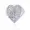 925 Silver Diamond Heart Ring Jewelry