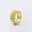 14K Yellow Gold Yellow Cubic Zirconia Cigar Ring Jewelry