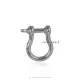 14K Yellow Gold Shackle Carabiner Jewelry Thumb