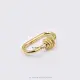 14K Yellow Gold Twisted Screw Carabiner Jewelry Thumb