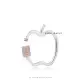 925 Silver Diamond Screw Apple Carabiner Lock Jewelry Thumb